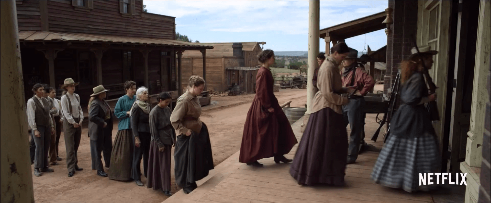 Godless (2017) miniseries Review Netflix's HD Images 5